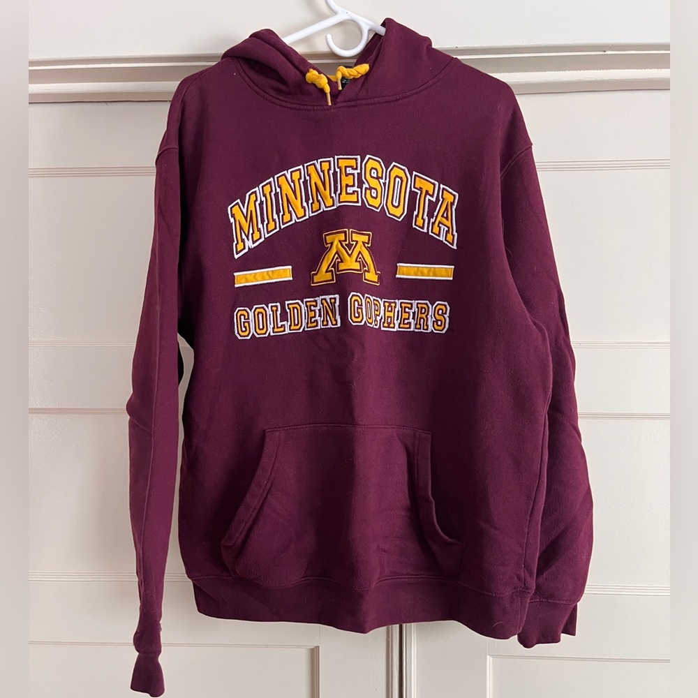 Minnesota Gophers Maroon Hoodie size L